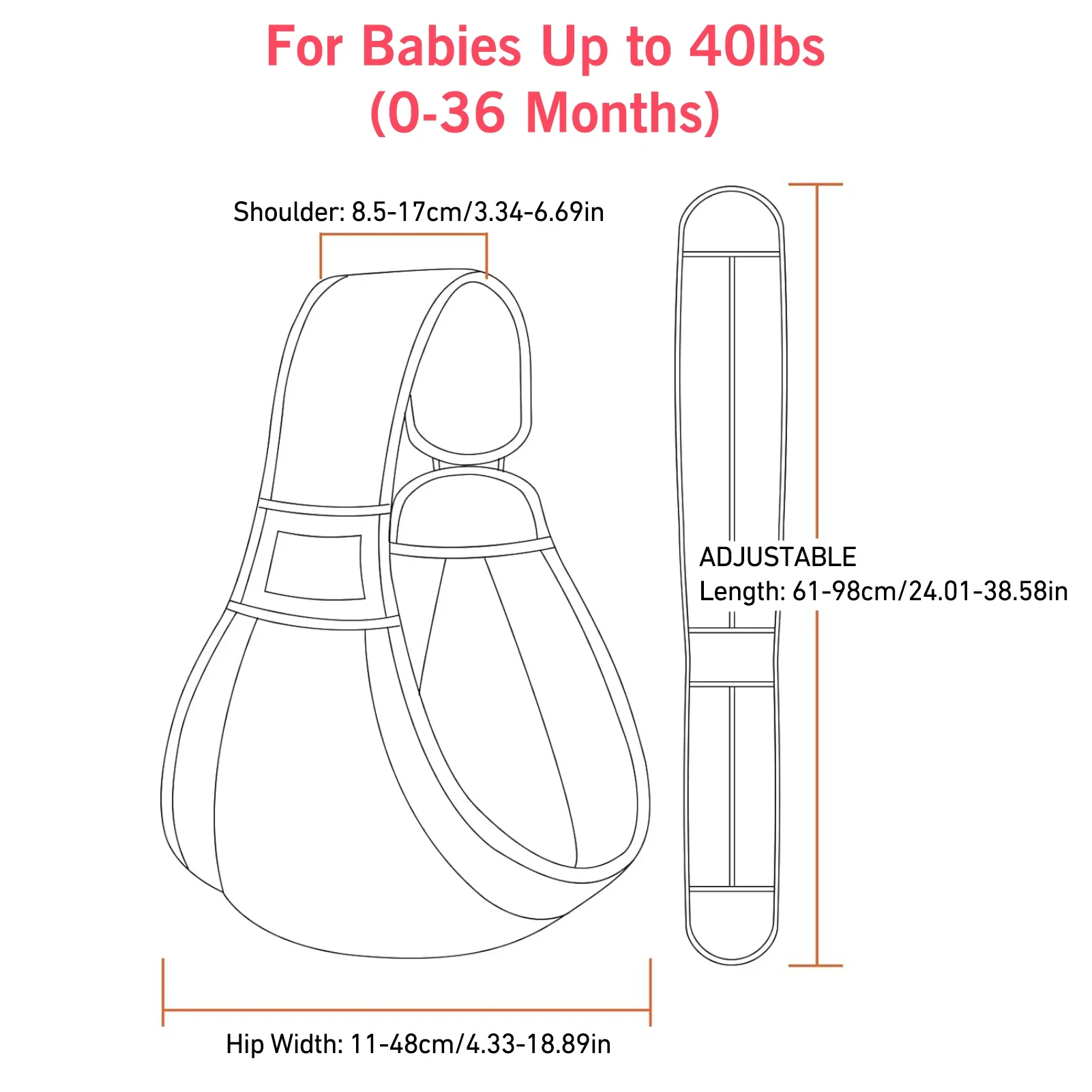 Baby Sling Carrier - Image 14
