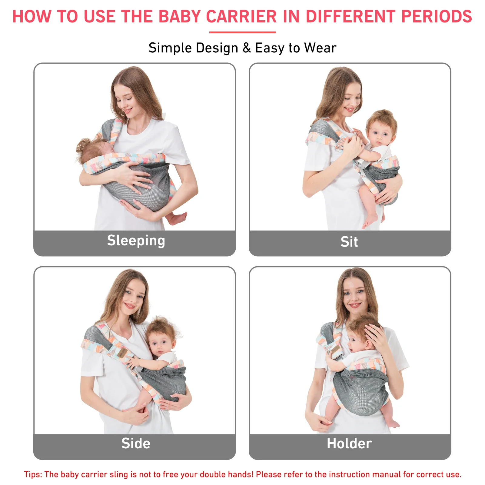 Baby Sling Carrier - Image 4