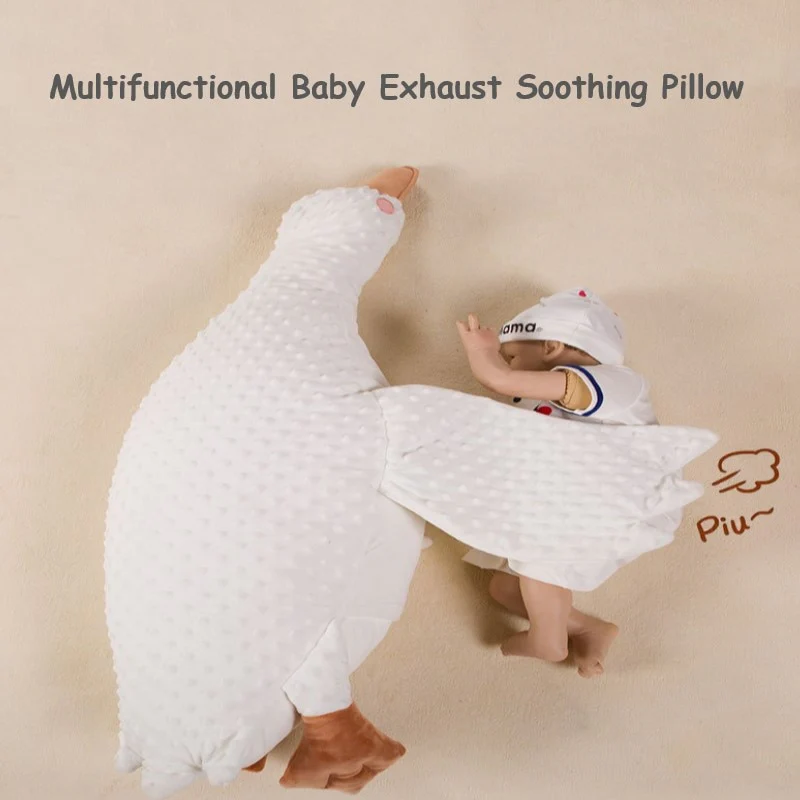 Baby Soothing Sleeping Goose Pillow - Image 3