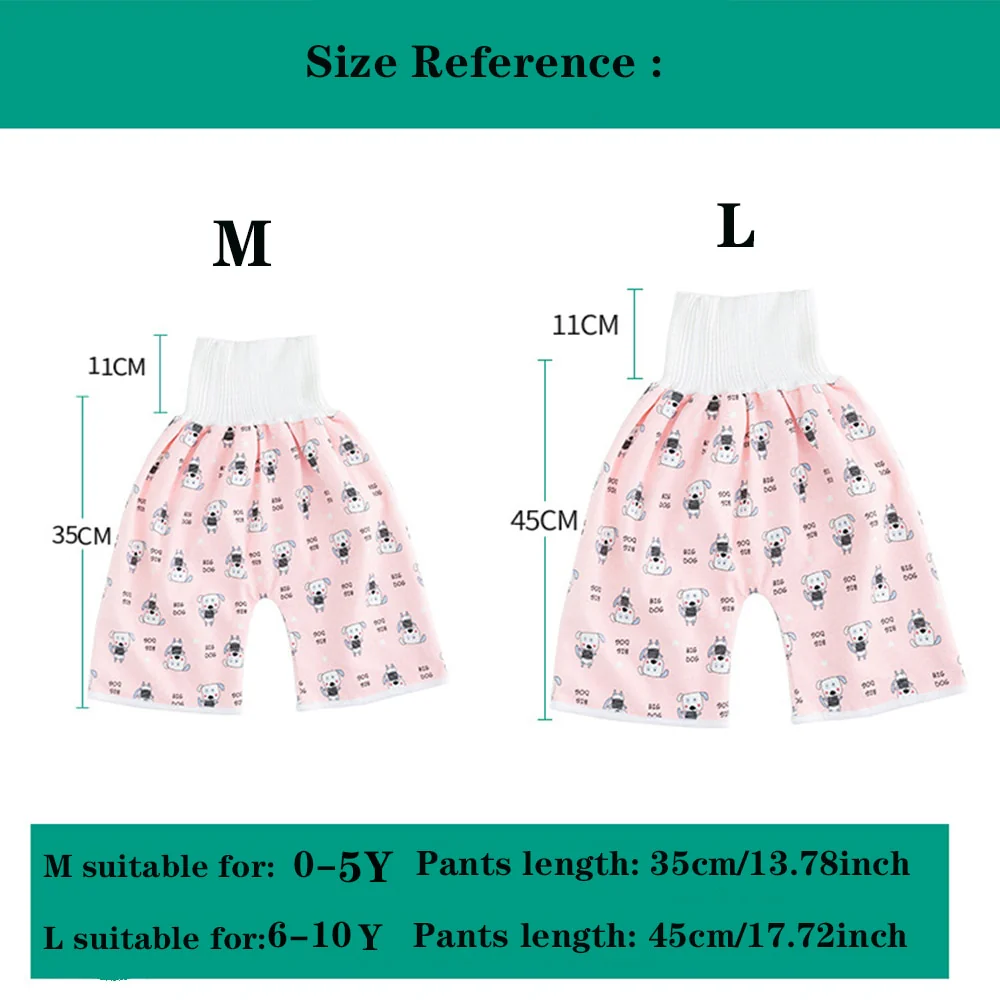 Baby Waterproof Diaper Pants & Skirt - Image 3