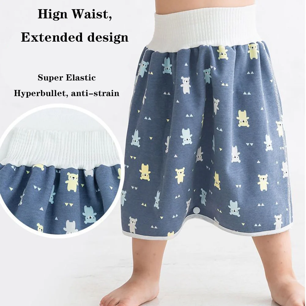 Baby Waterproof Diaper Pants & Skirt - Image 4