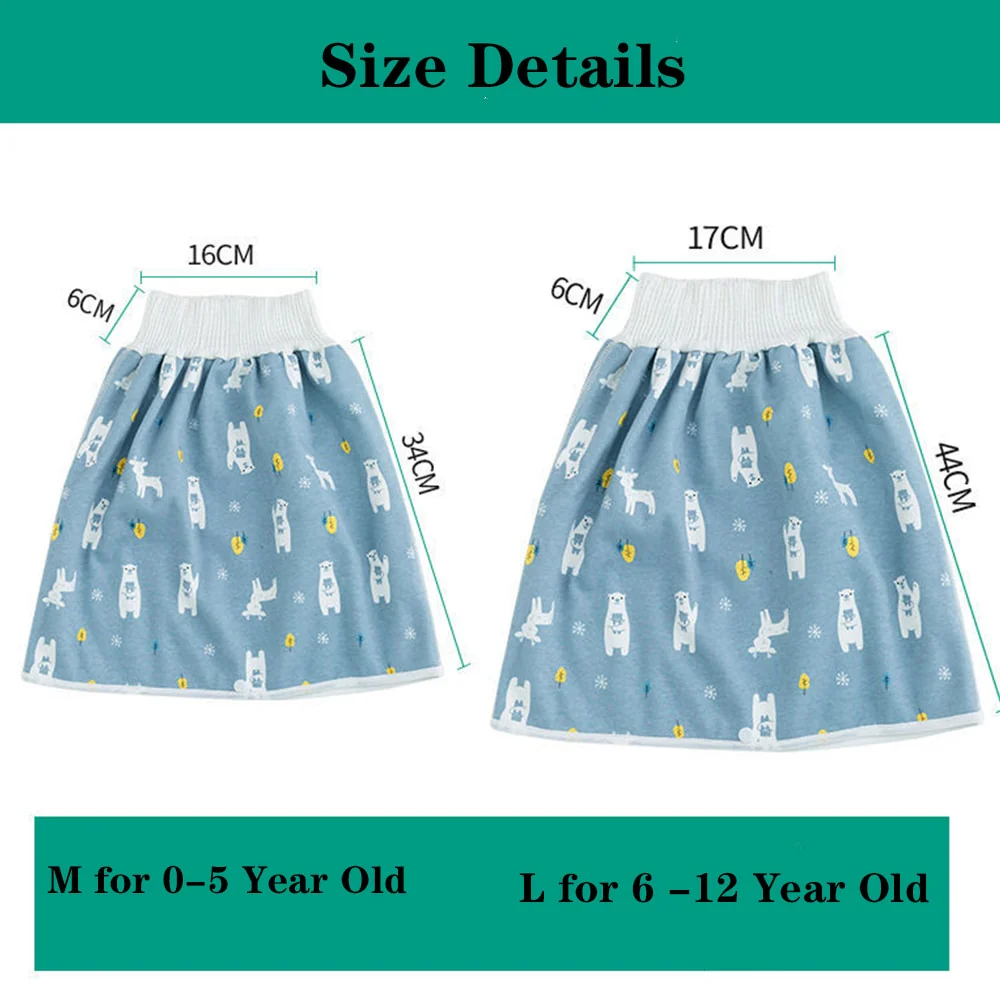Baby Waterproof Diaper Pants & Skirt - Image 6
