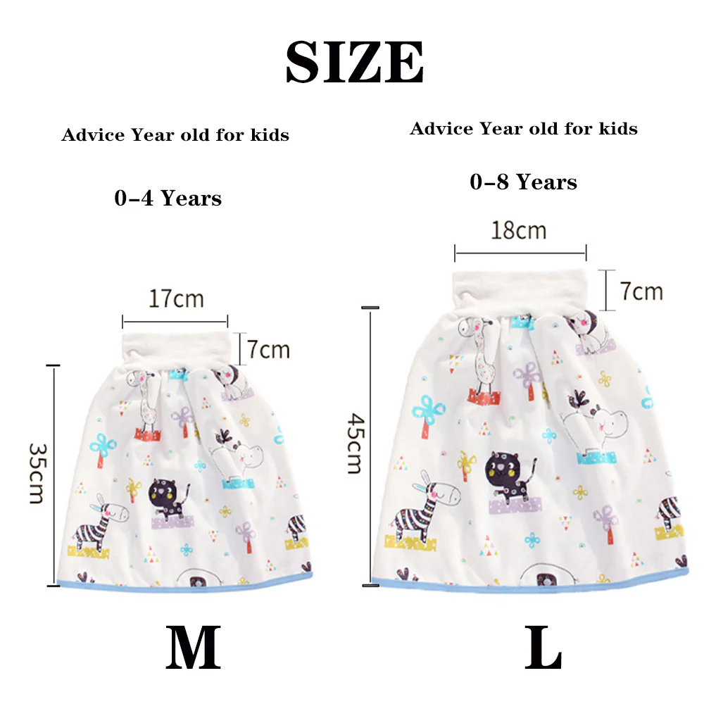 Baby Waterproof Diaper Skirt - Image 14