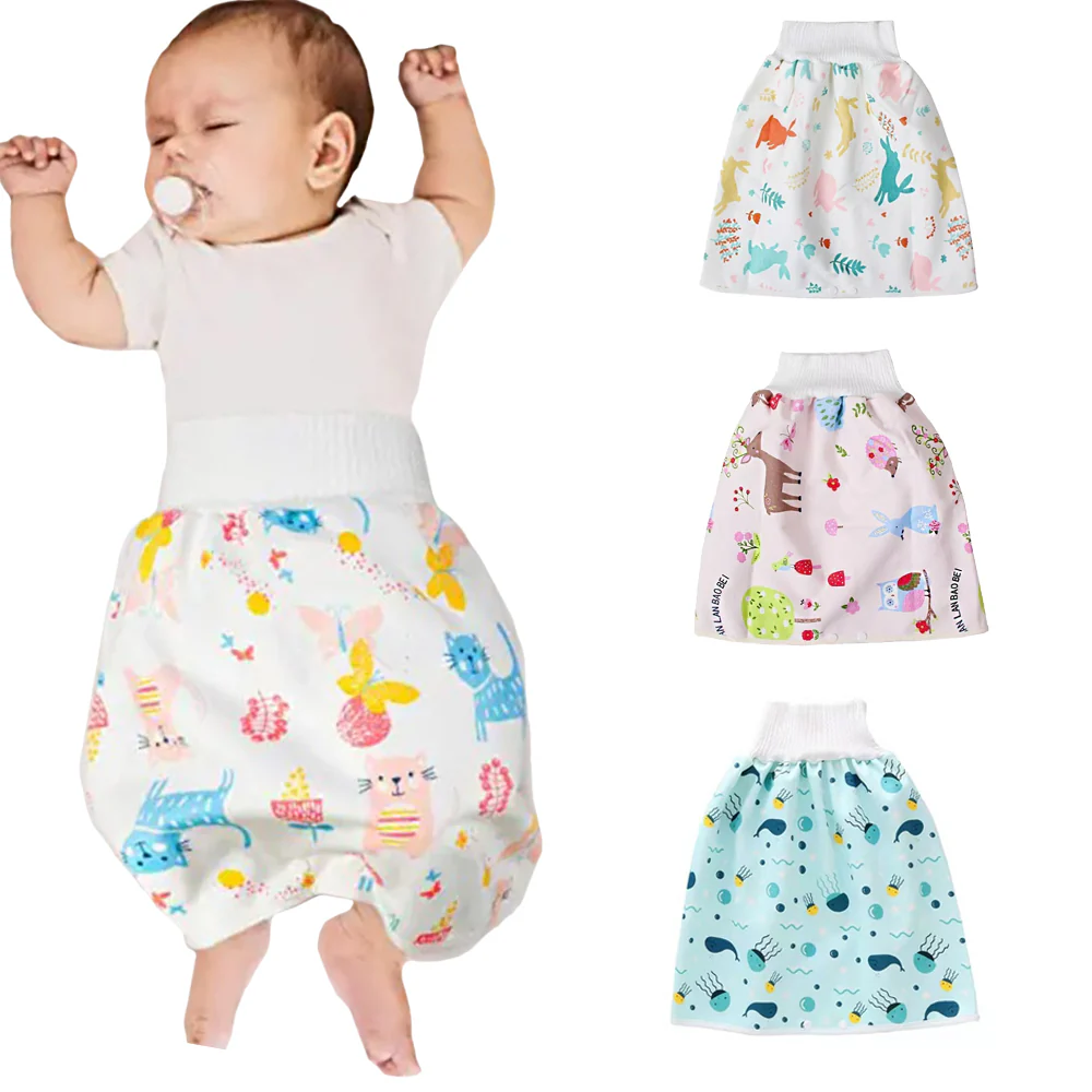 Baby Waterproof Diaper Skirt - Image 15