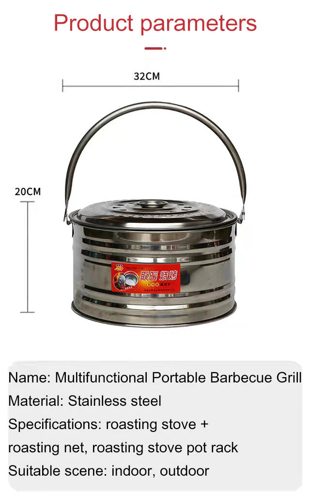 Barbecue Grill Bucket - Image 14