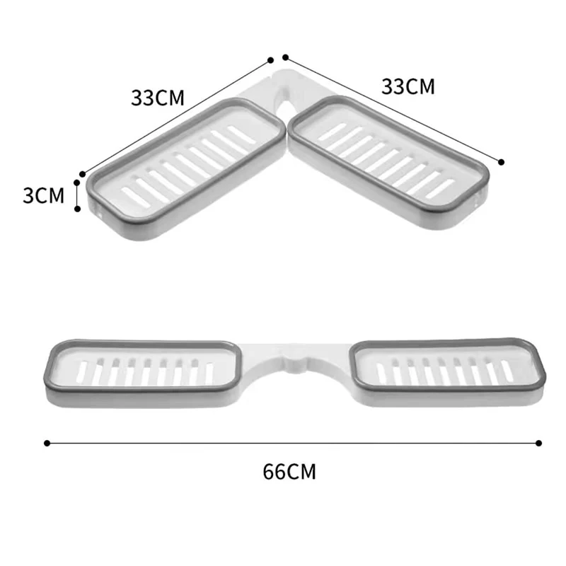 Bathroom Drain Shelf Rack - Image 4