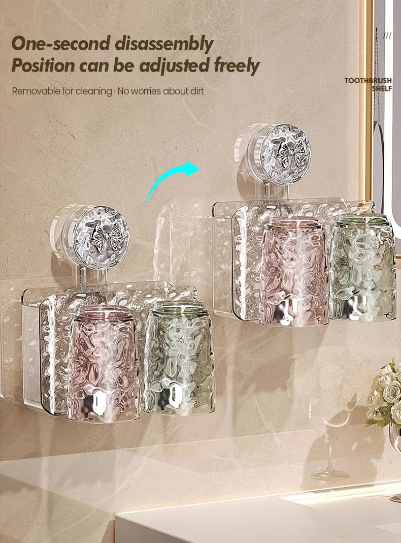 Bathroom Toothbrush Cup Rack - Image 11
