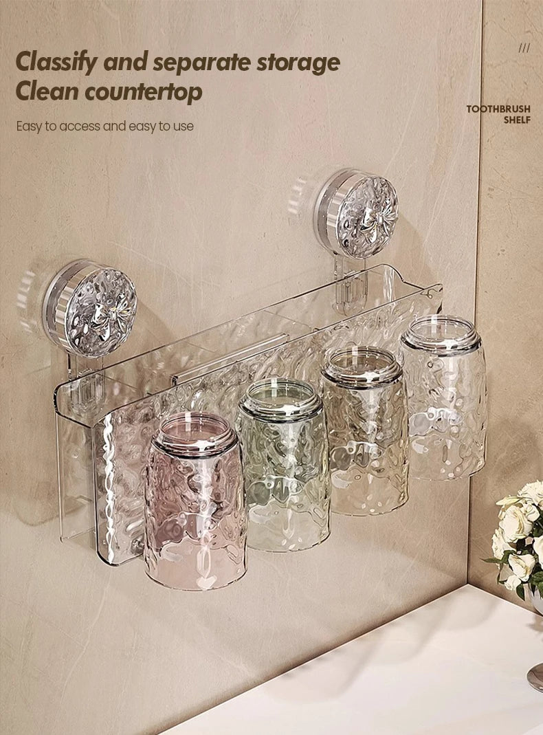 Bathroom Toothbrush Cup Rack - Image 13