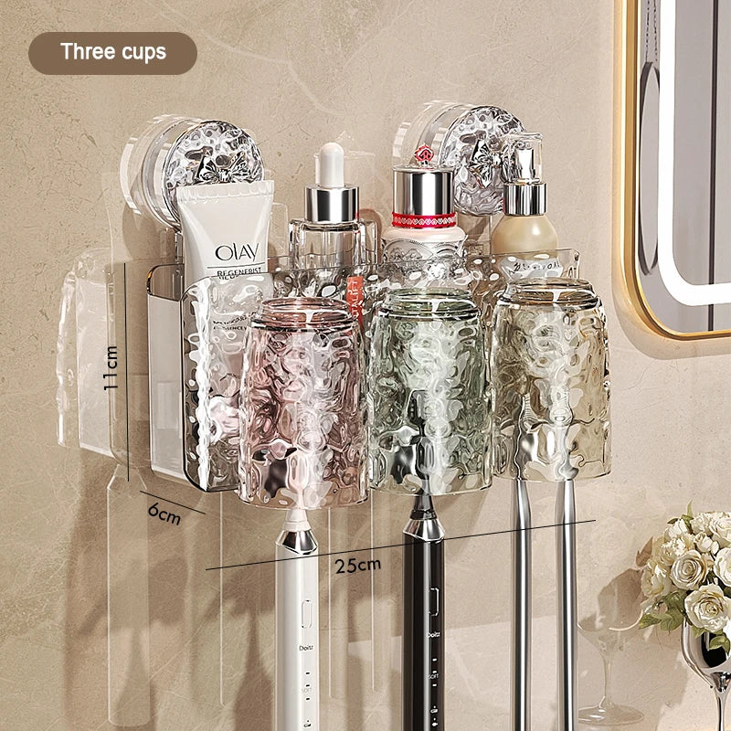 Bathroom Toothbrush Cup Rack - Image 20