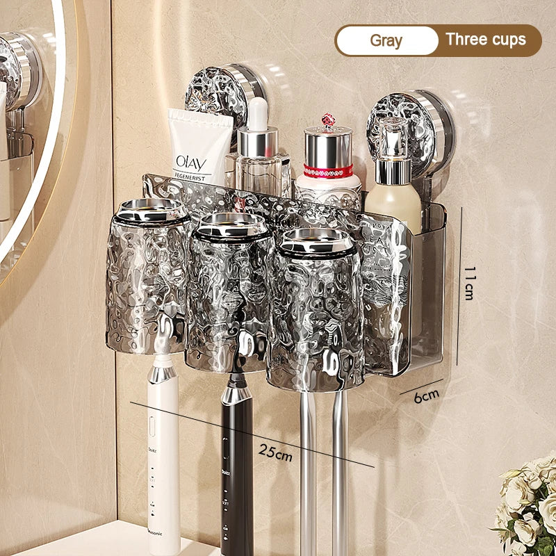 Bathroom Toothbrush Cup Rack - Image 21
