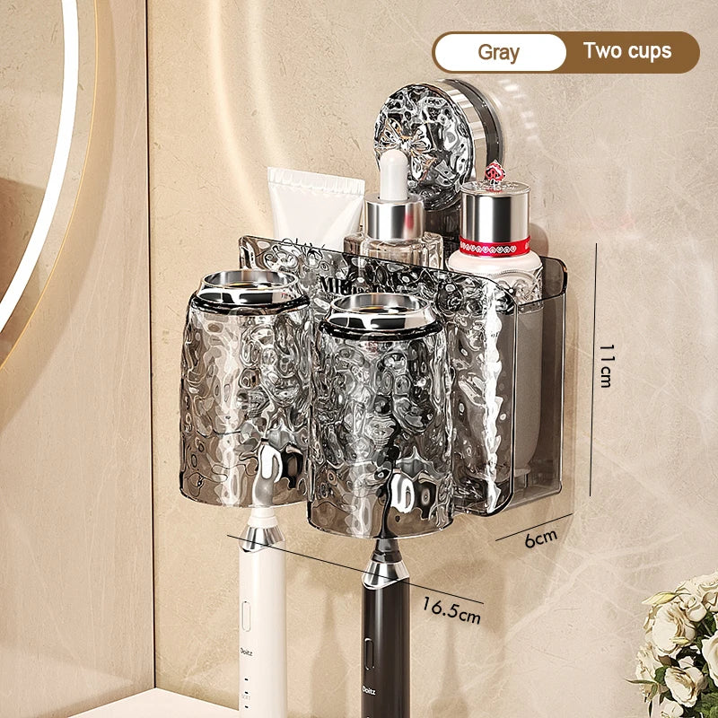 Bathroom Toothbrush Cup Rack - Image 24