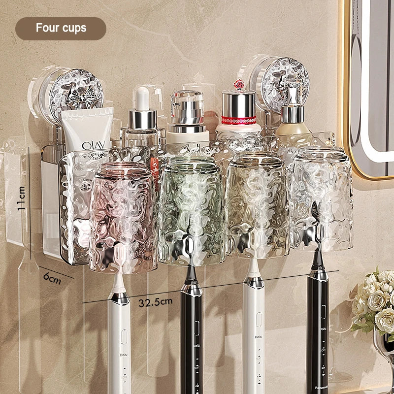 Bathroom Toothbrush Cup Rack - Image 25