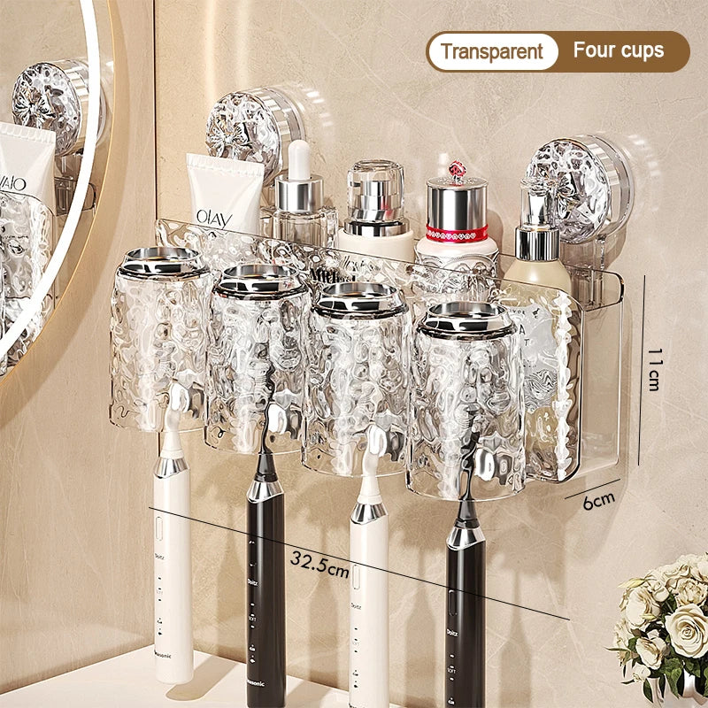 Bathroom Toothbrush Cup Rack - Image 26