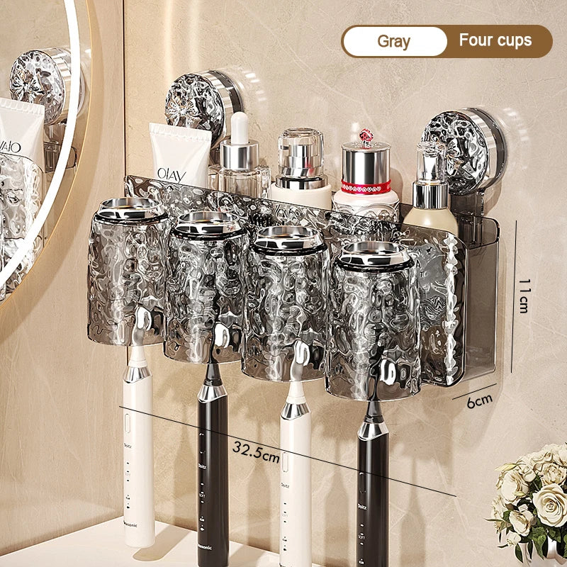 Bathroom Toothbrush Cup Rack - Image 29