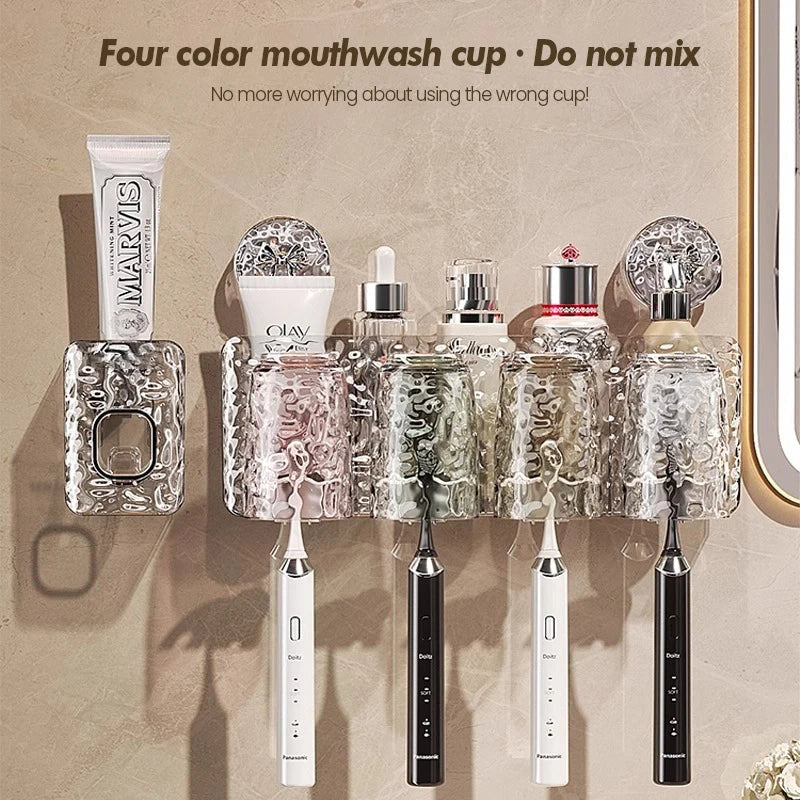 Bathroom Toothbrush Cup Rack - Image 5