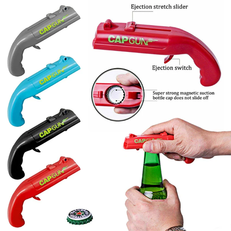 Beer Bottle Cap Gun Opener - Image 8