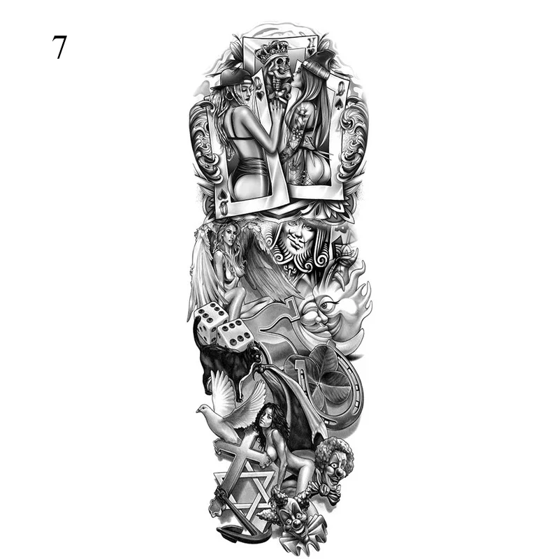Big Arm Sleeve Tattoo - Image 18