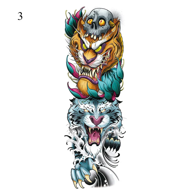 Big Arm Sleeve Tattoo - Image 28