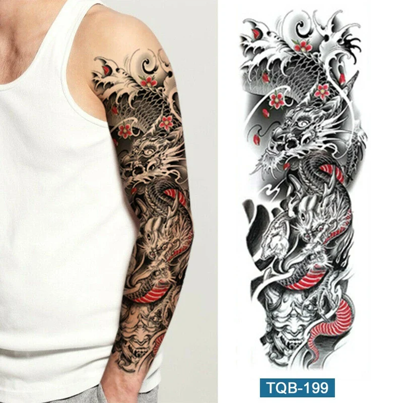 Big Arm Sleeve Tattoo - Image 3