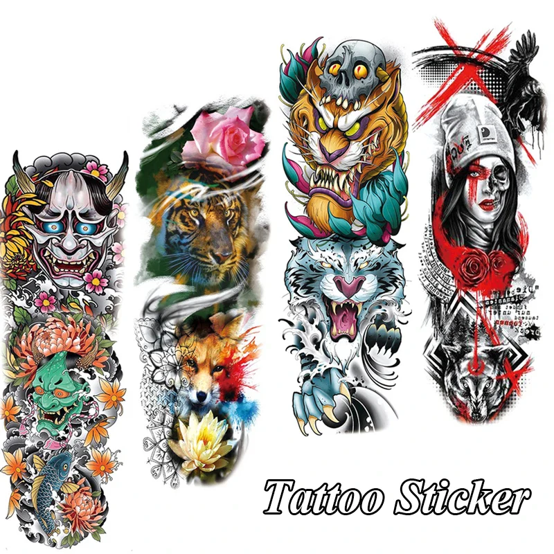 Big Arm Sleeve Tattoo - Image 4