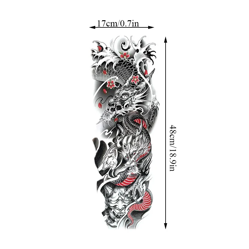 Big Arm Sleeve Tattoo - Image 6