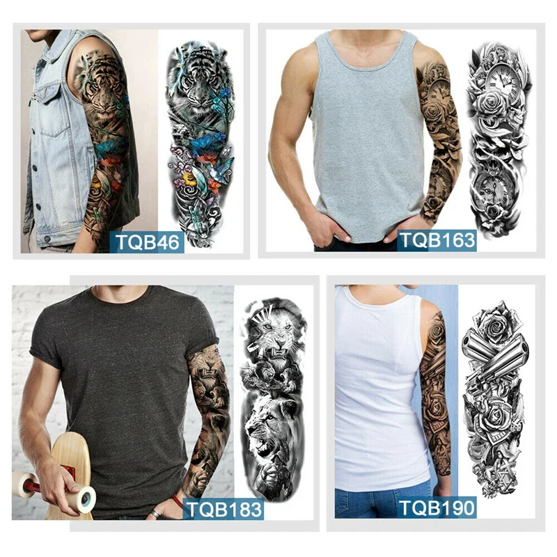 Big Arm Sleeve Tattoo - Image 7