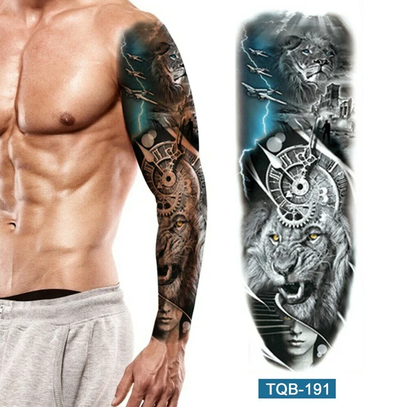 Big Arm Sleeve Tattoo - Image 8