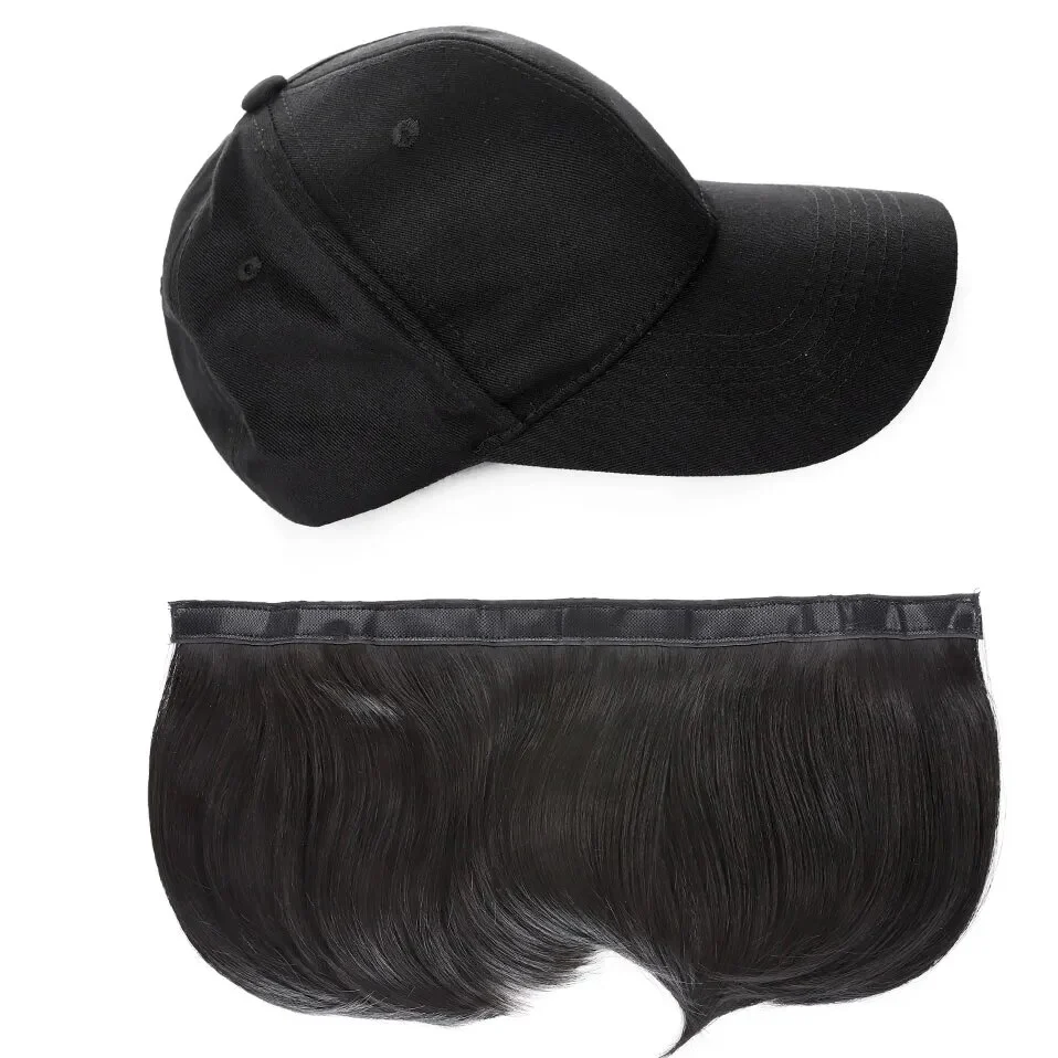 Bob Hair Wig Baseball Cap - Image 5