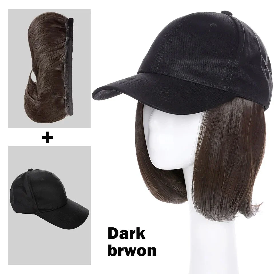 Bob Hair Wig Baseball Cap - Image 8