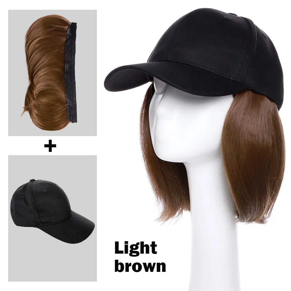 Bob Hair Wig Baseball Cap - Image 9