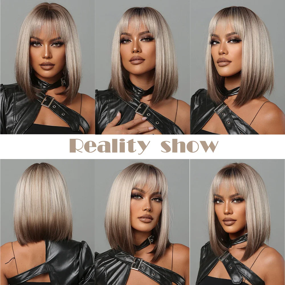 Bob Straight Hair Wig - Image 3