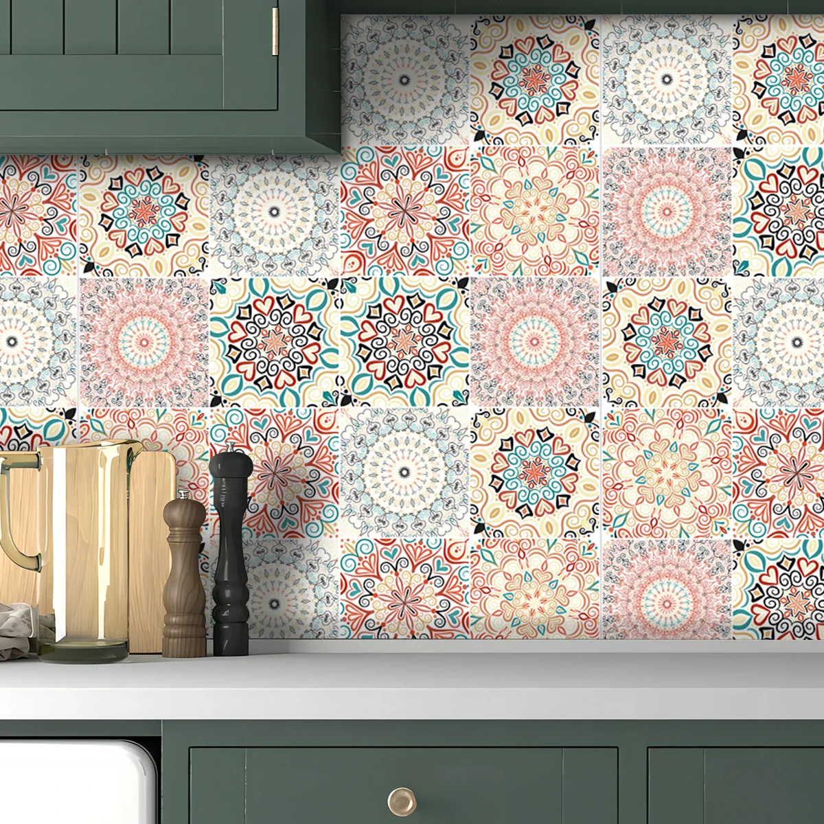 Bohemian Pattern Stickers - Image 3