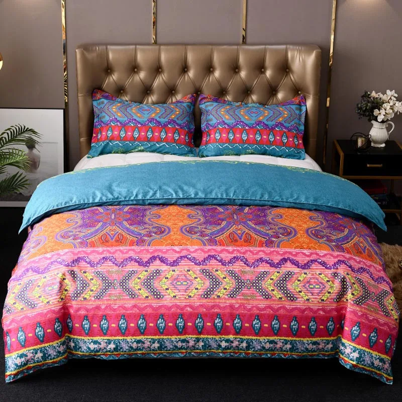 Boho Pattern Duvet Pillow Cover Set - Image 7