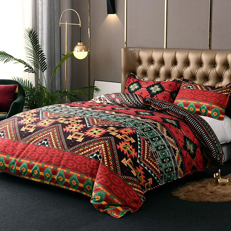 Boho Style Duvet Pillow Cover Set - Image 3