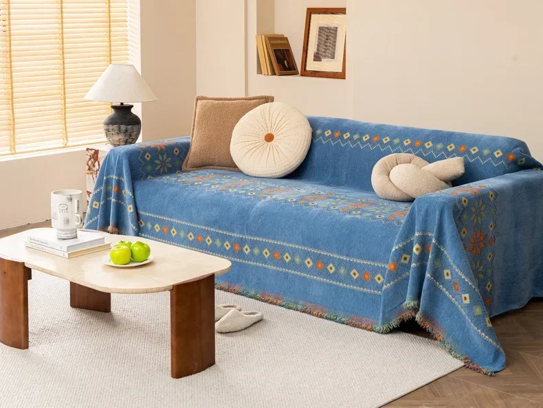 BohoLuxe Tassel Sofa Cover - Image 15