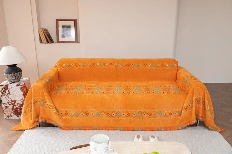 BohoLuxe Tassel Sofa Cover - Image 20