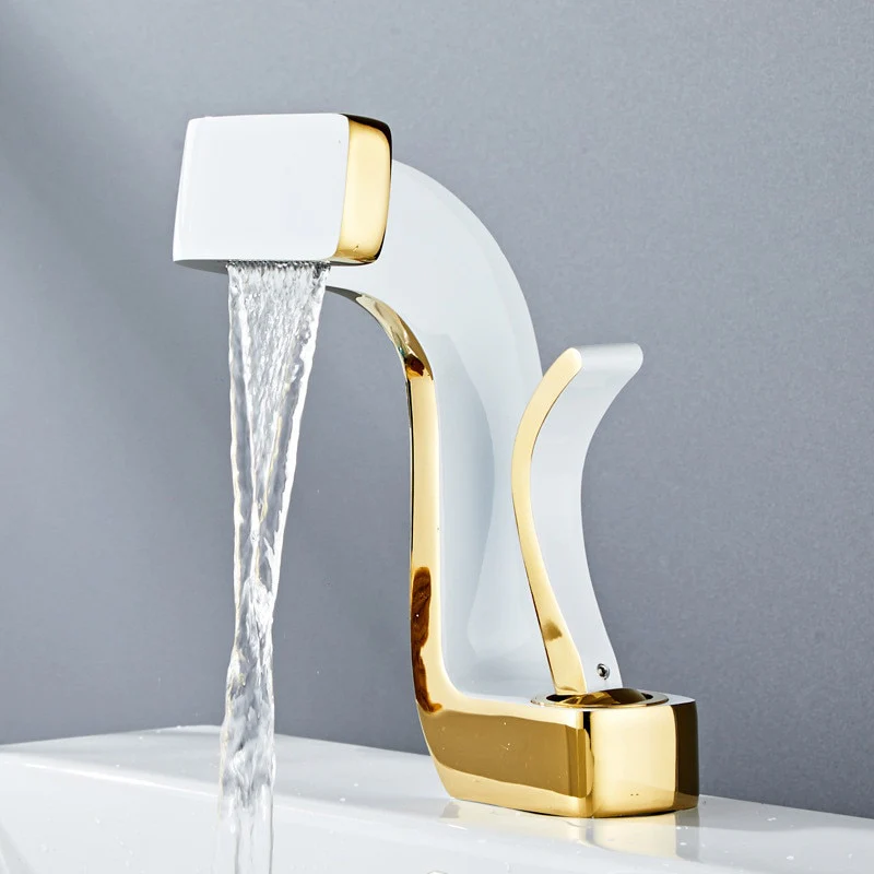 Brass Gold Plated Water Tap Faucet - Image 3
