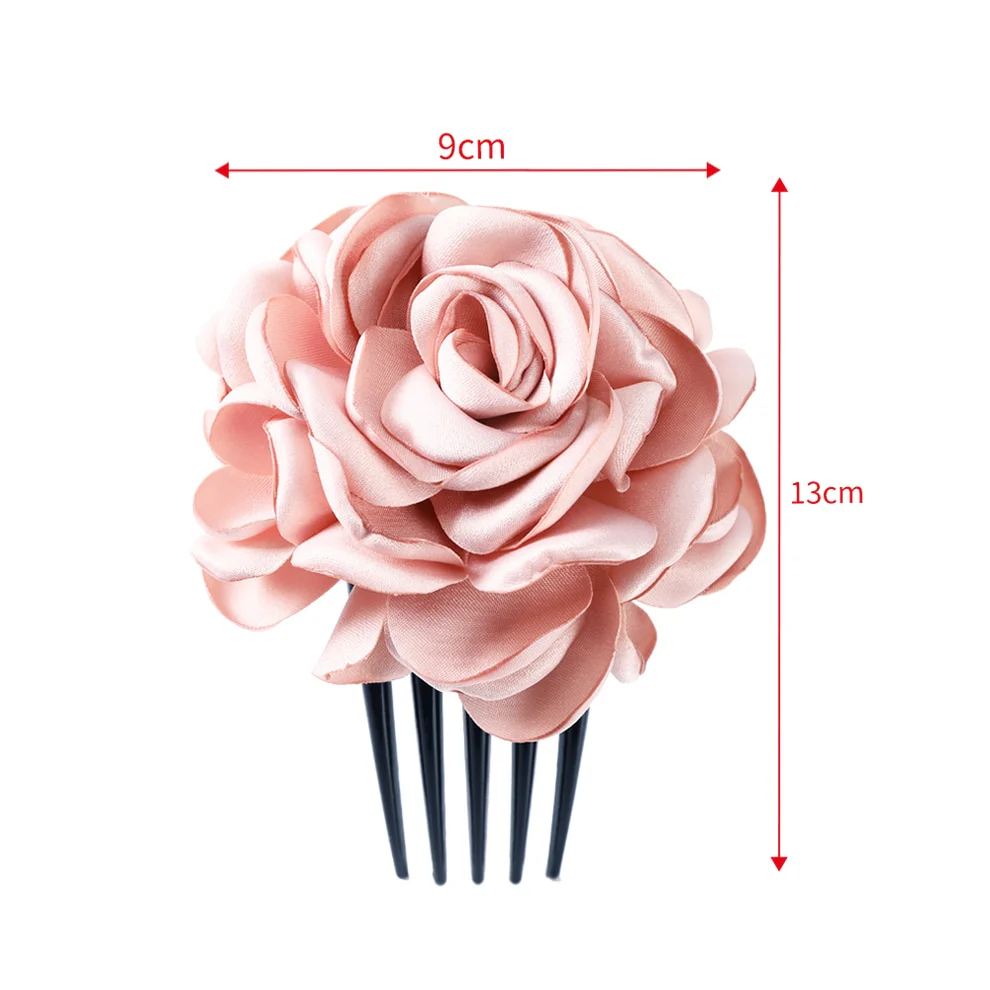 Bridal Flower Hair Comb - Image 12