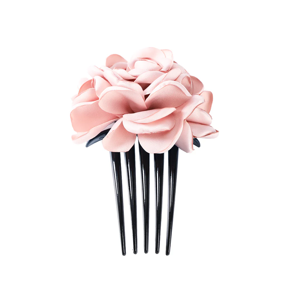 Bridal Flower Hair Comb - Image 15