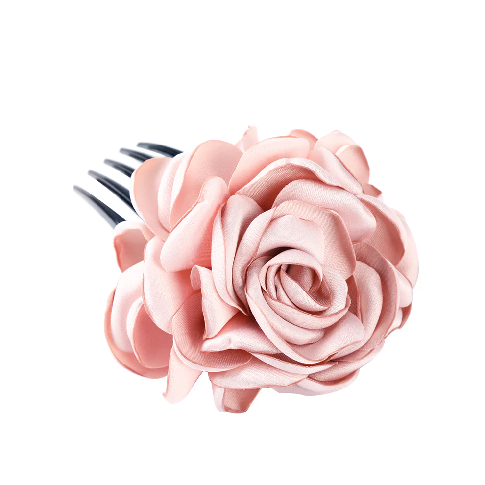 Bridal Flower Hair Comb - Image 16