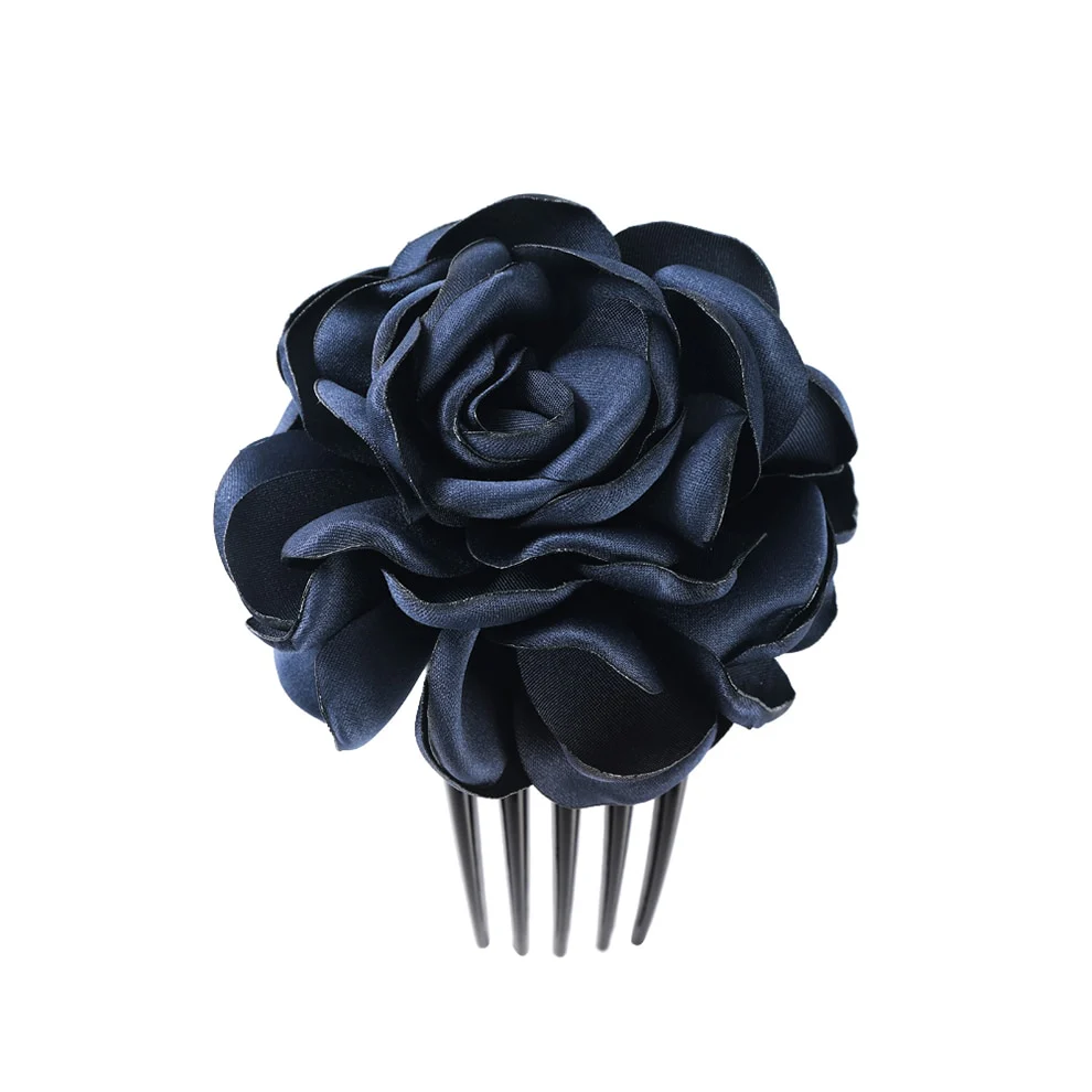 Bridal Flower Hair Comb - Image 6