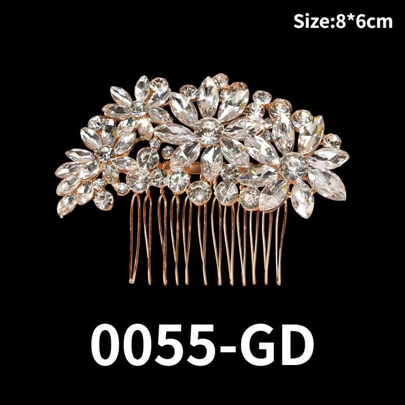 Bridal Rhinestone Hair Clip - Image 10