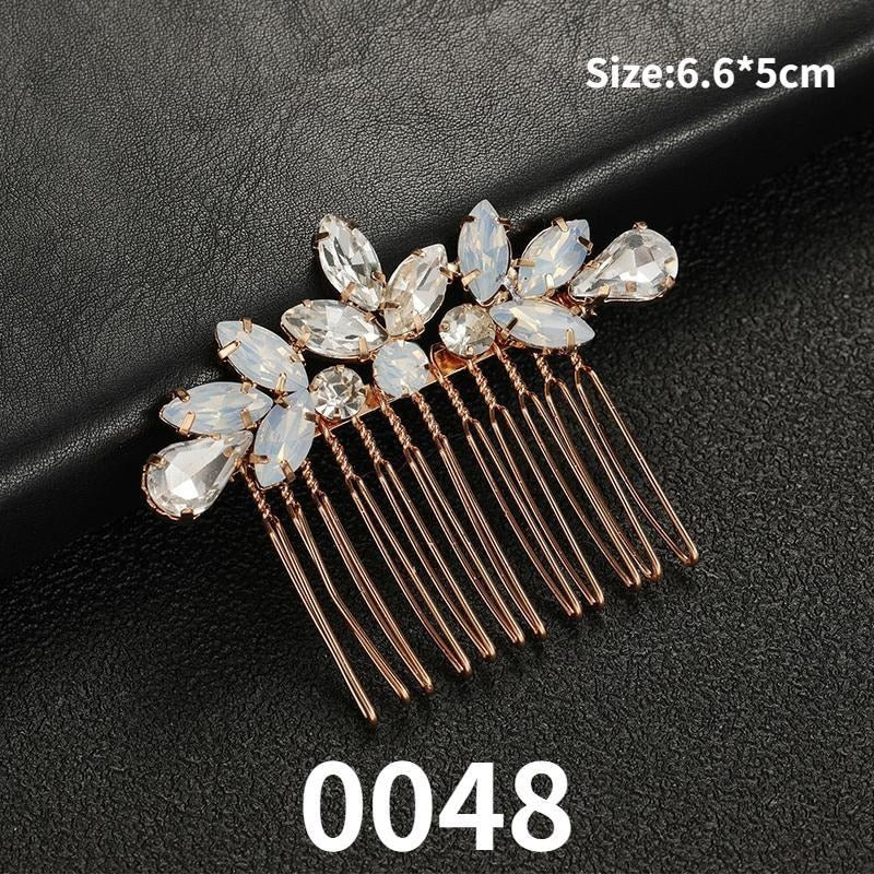 Bridal Rhinestone Hair Clip - Image 13