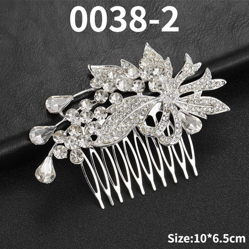 Bridal Rhinestone Hair Clip - Image 14