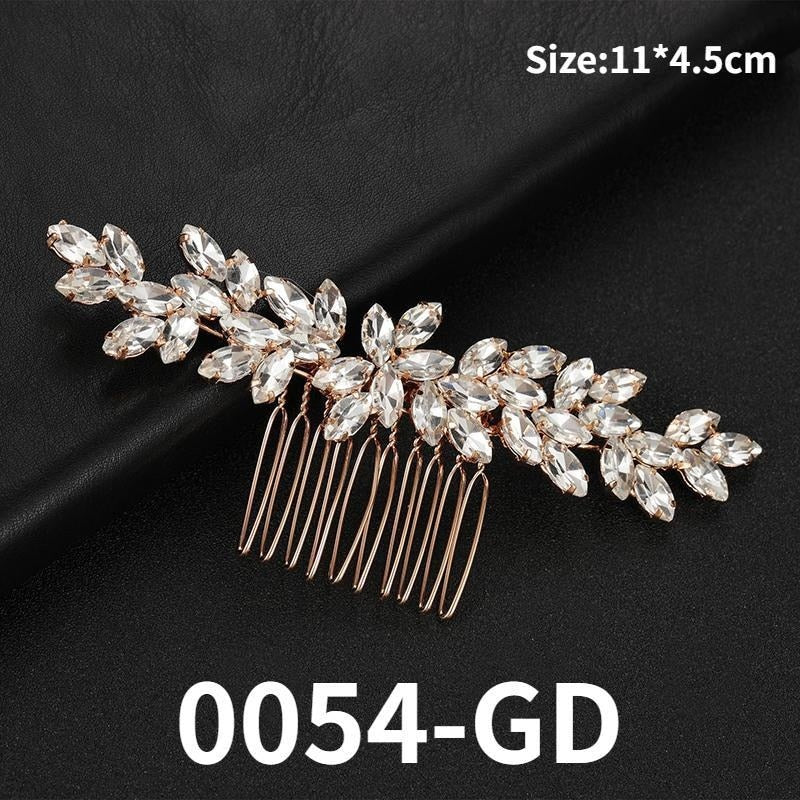 Bridal Rhinestone Hair Clip - Image 15