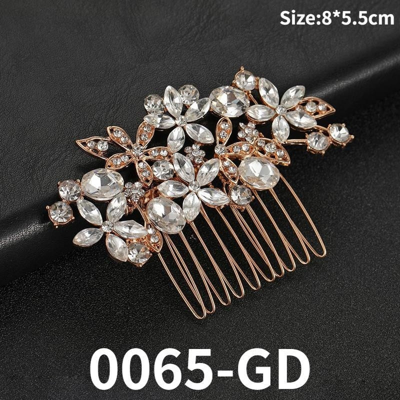 Bridal Rhinestone Hair Clip - Image 16