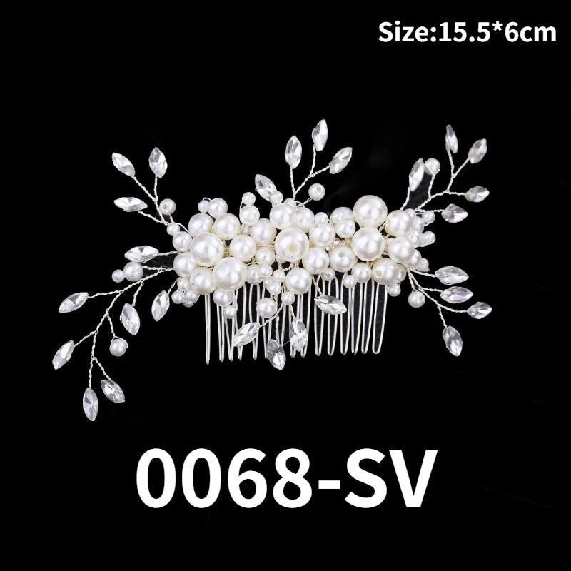 Bridal Rhinestone Hair Clip - Image 17