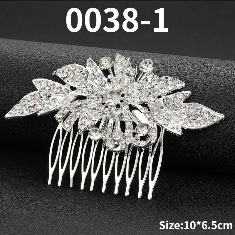 Bridal Rhinestone Hair Clip - Image 19