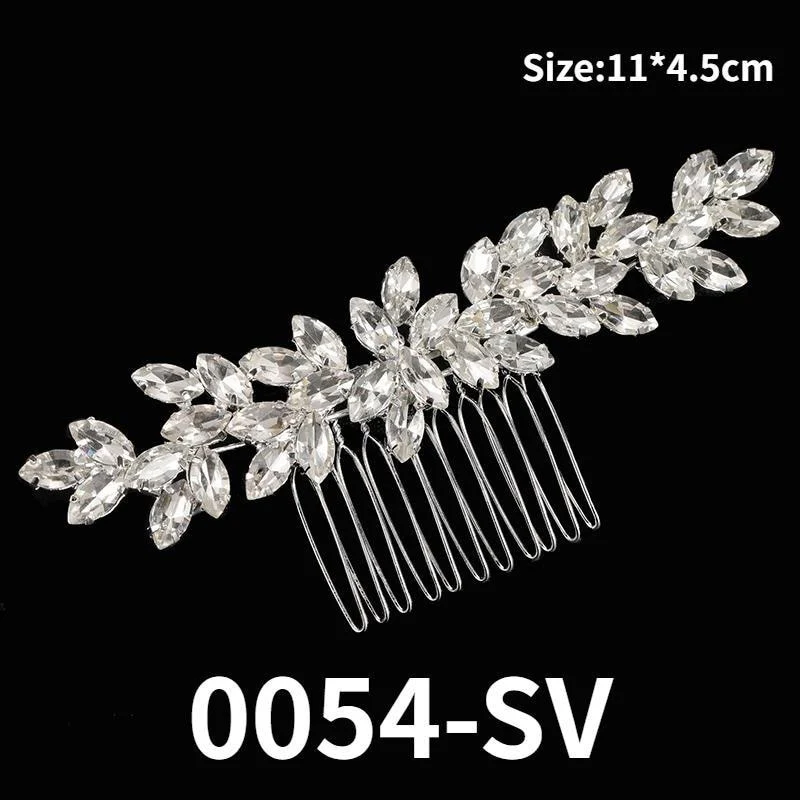Bridal Rhinestone Hair Clip - Image 2