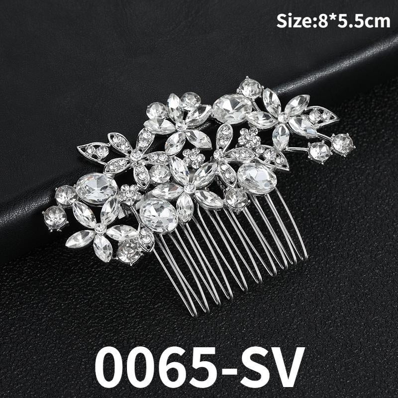 Bridal Rhinestone Hair Clip - Image 20